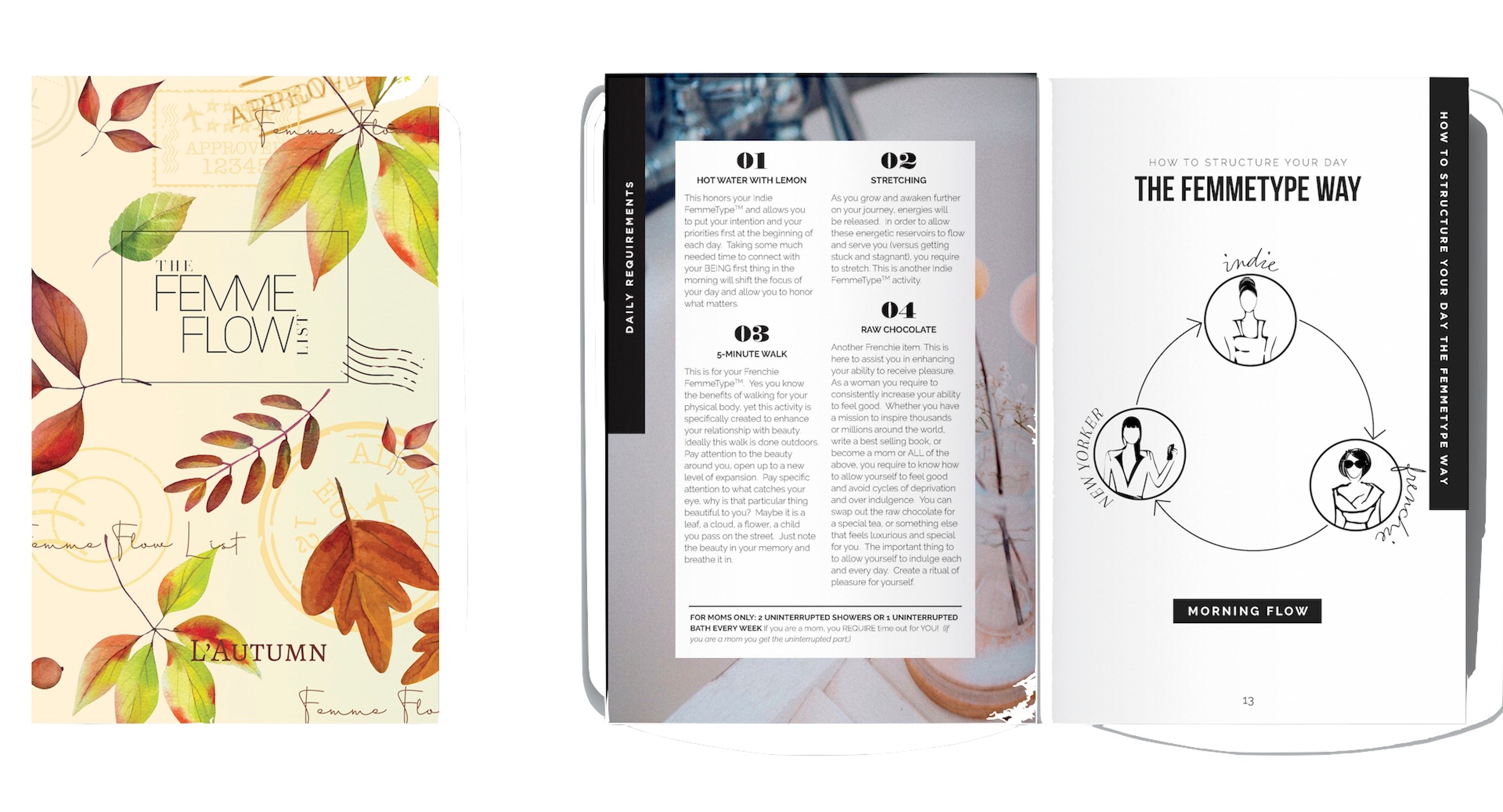 Femme Flow List - 3 Month Journal Process